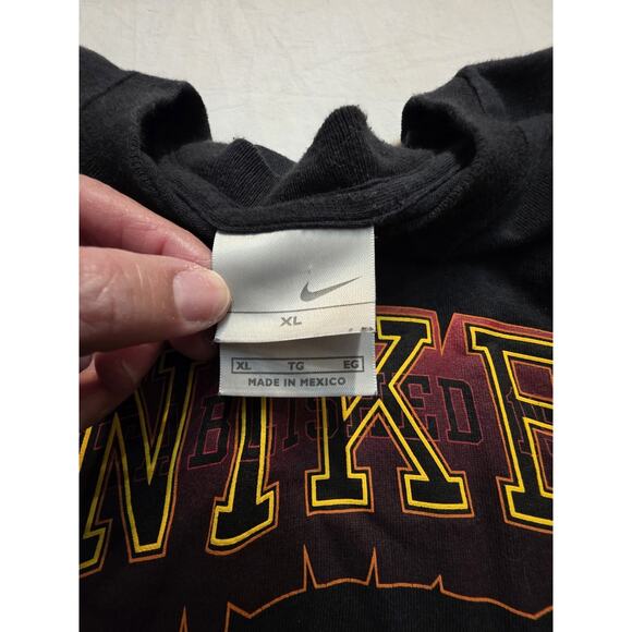 Vintage Nike Men's Size Xl Longsleeve Grey T-Shirt - Picture 2 of 6